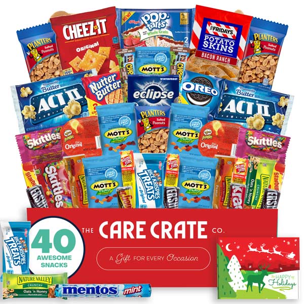 Build Your Own Christmas Snack Care Package