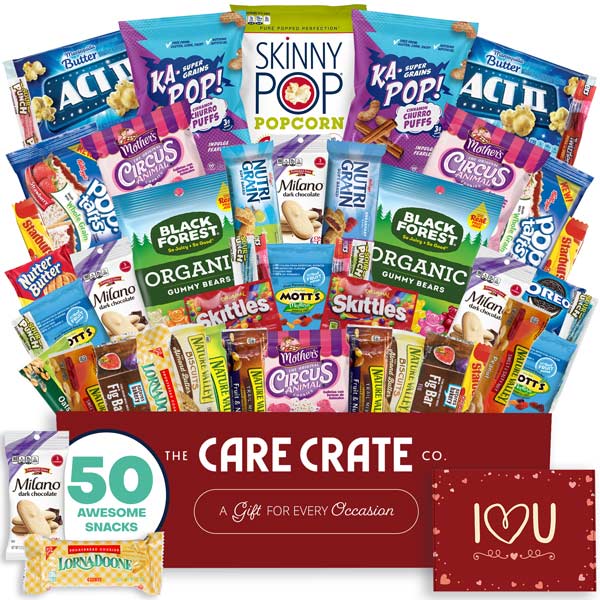 Build Your Own Valentine's Day Snack Care Package