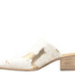 Chocolat Blu Clint Women Slip-On Sandals Beige