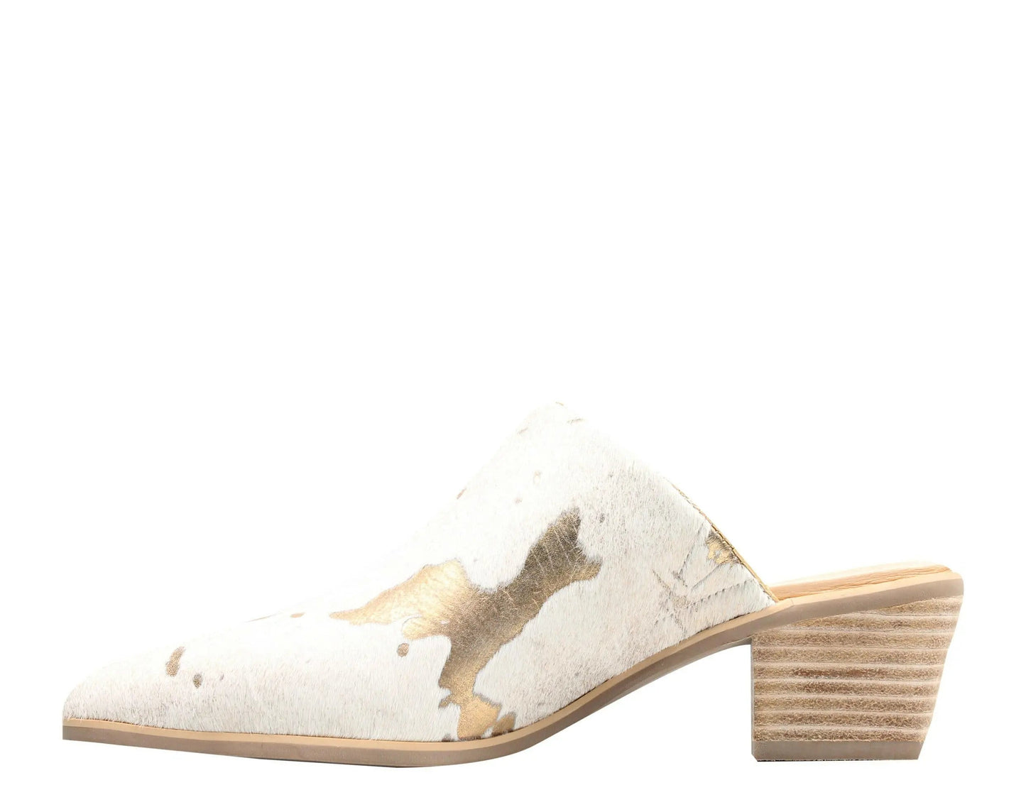 Chocolat Blu Clint Women Slip-On Sandals Beige
