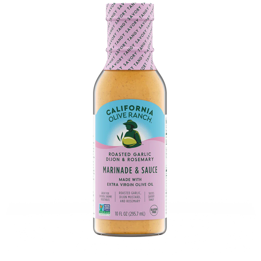 California Olive Ranch Mrnde Roasted Garlic Dijon Sauce - 6-Pack - 10 oz.