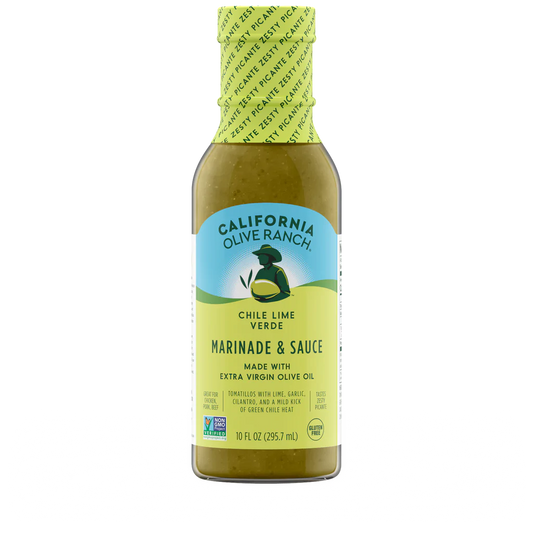 California Olive Ranch Marinade Sauce Chile Lime, 10 Fl. Oz, 6-Pack