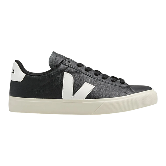Veja Campo Chromefree Leather Men’s Sneakers – Black/White