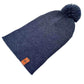 HAAKWEAR PomPom Beanie - Made in USA - Denim Blue