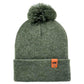 HAAKWEAR PomPom Beanie - Made in USA - Forest Green