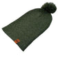 HAAKWEAR PomPom Beanie - Made in USA - Forest Green