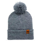 HAAKWEAR PomPom Beanie - Made in USA - Koala Gray