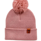 HAAKWEAR PomPom Beanie - Made in USA - Pearl Pink
