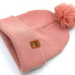 HAAKWEAR PomPom Beanie - Made in USA - Pearl Pink