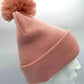 HAAKWEAR PomPom Beanie - Made in USA - Pearl Pink