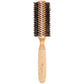Eco-Friendly Birchwood and Cork Boar Bristle Round Hair Brush
