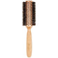 Eco-Friendly Birchwood and Cork Boar Bristle Round Hair Brush