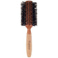Eco-Friendly Birchwood and Cork Boar Bristle Round Hair Brush