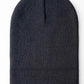 HAAKWEAR Traditional Silent Cuffed Beanie, Charcoal Black