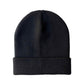 HAAKWEAR Traditional Silent Cuffed Beanie, Midnight Black