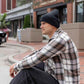 HAAKWEAR Traditional Silent Cuffed Beanie, Midnight Black