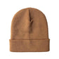 HAAKWEAR Traditional Silent Cuffed Beanie, Camel Brown