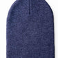 HAAKWEAR Traditional Silent Cuffed Beanie, Denim Blue