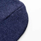 HAAKWEAR Traditional Silent Cuffed Beanie, Denim Blue