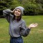 HAAKWEAR Traditional Silent Cuffed Beanie, Koala Gray