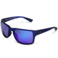 Acadia | Matte Blue | Polarized Blue Flash Lens