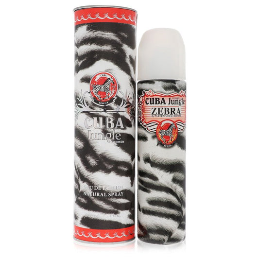Cuba Jungle Zebra by Fragluxe Eau De Parfum Spray 3.4 oz for Women