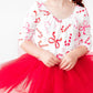 Candy Cane Lane 3/4 Tutu Leotard