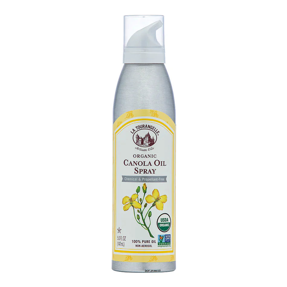 La Tourangelle Organic Canola Oil Spray, Non-GMO, Pack of 6