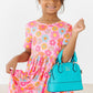 Caribbean Blue Girl's Crossbody Purse