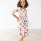 Cattitude 3/4 Sleeve Pocket Twirl Dress
