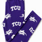 TCU Purple Frog Leggings