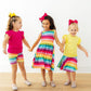 Cheerful Stripes Twirl Shorts