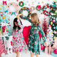 Christmas Cowgirl L/S Pocket Twirl Dress