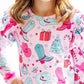 Christmas Cowgirl L/S Ruffle Tee