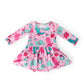 Christmas Cowgirl L/S Twirl Bodysuit