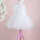 Cindy White Party Dress