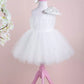 Cindy White Party Dress