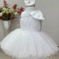 Cindy White Party Dress