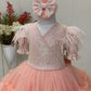 Clara Powder Party Dress