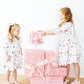 Clara's Christmas 3/4 Sleeve Ruffle Twirl Dress