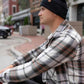 Classic Cuffed Beanie, Charcoal Black