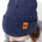 Classic Cuffed Beanie, Denim Blue