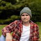 Classic Cuffed Beanie, Forest Green