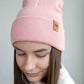 Classic Cuffed Beanie, Pearl Pink