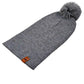 Classic Cuffed Pom Pom Beanie, Koala Gray