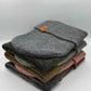 Classic Fusion Cuffed Beanie, Black and Gray