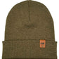 Classic Fusion Cuffed Beanie, Brown and Green