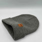 Classic Fusion Cuffed Beanie, Gray and Green