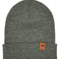 Classic Fusion Cuffed Beanie, Gray and Green