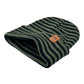 Classic RoRo Cuffed Beanie, Black and Green